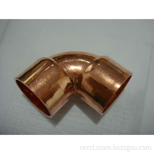 76.1mm 90 degree Copper Bends UNS No.C12200,EN 1254-5 or equivalent MIL.F.1183 for ASTM B 302Pipe copper fittings
